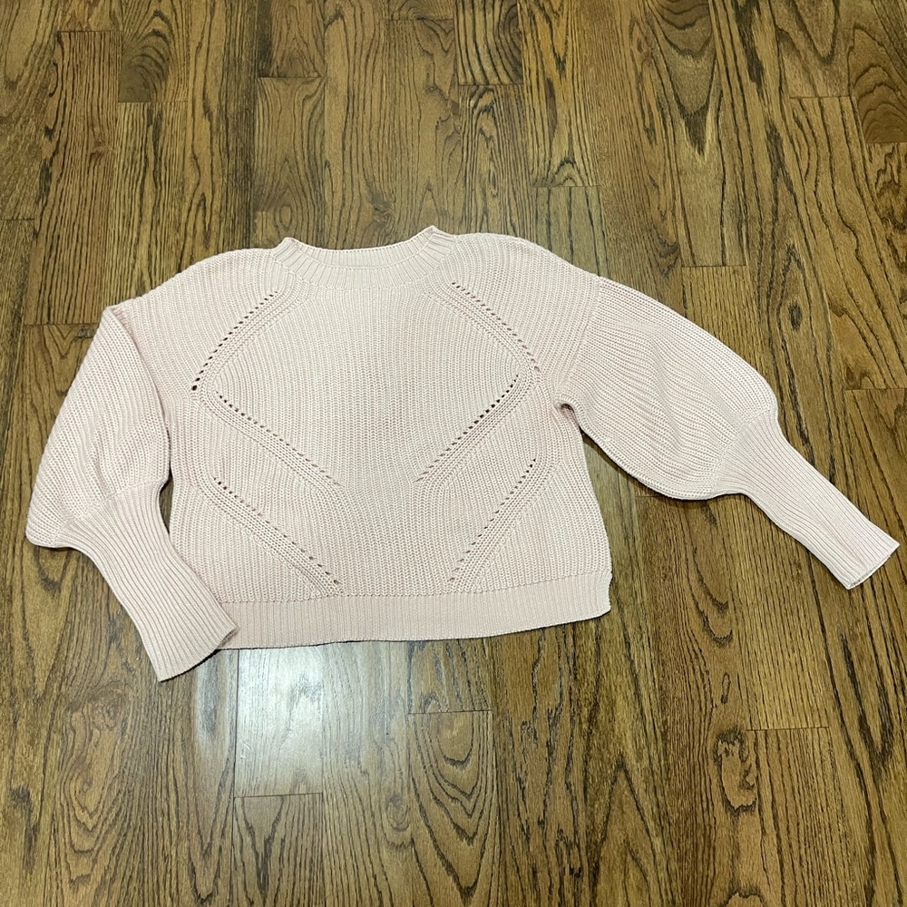 Joie Light Pink Crew Neck Sweater